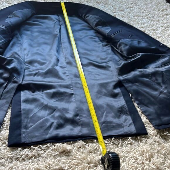 Peter Millar Suit Jacket Blazer Sport Coat Mens 44T Wool Navy - Picture 7 of 16